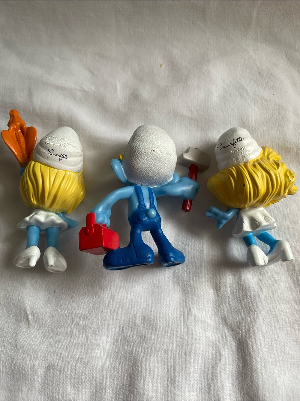 2011-2013 Smurfs Figurine Lot of 3. McDonald’s Toys - Picture 2 of 9